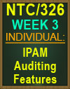 NTC/326 IPAM Auditing Features